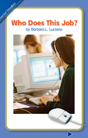 培生pearson讀物Who Does This Job繪本電子版資源免費下載