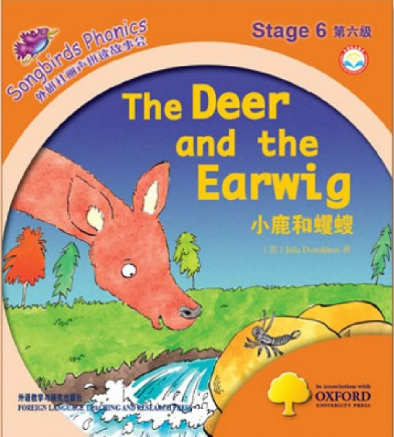 外研社麗聲拼讀故事會第六級The DEER and the Earwing繪本資源免費下載