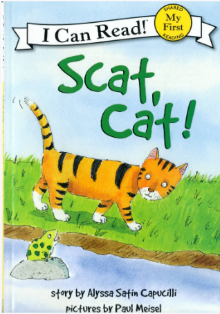 I Can Read分級閱讀Scat Cat繪本PDF+音頻資源免費下載