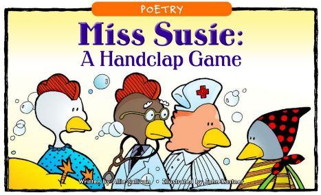 RAZ Poetry Books Miss Susie A Handclap Game繪本PDF+MP3百度云免費(fèi)下載