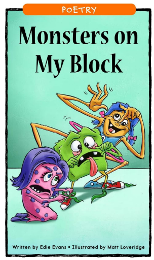 RAZ Poetry Books Monsters on My Block繪本PDF+MP3百度云免費(fèi)下載