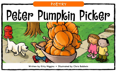 RAZ Poetry Books Peter Pumpkin Picker繪本PDF+MP3百度云免費下載