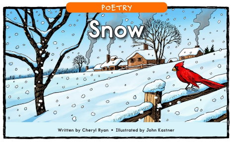 RAZ Poetry Books Snow繪本PDF+MP3百度云免費下載