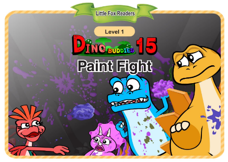 Dino Buddies 15 Paint Fight音頻+視頻+電子書百度云免費下載
