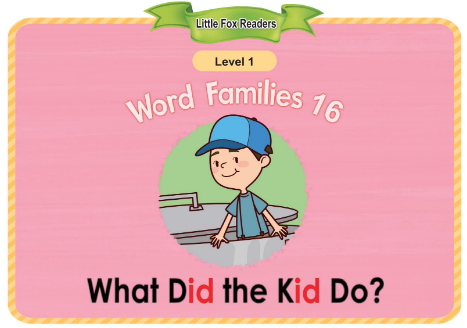 Word Families 16 What Did the Kid Do音頻+視頻+電子書百度云免費下載