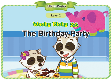 Wacky Ricky 26 The Birthday Party音頻+視頻+電子書百度云免費下載