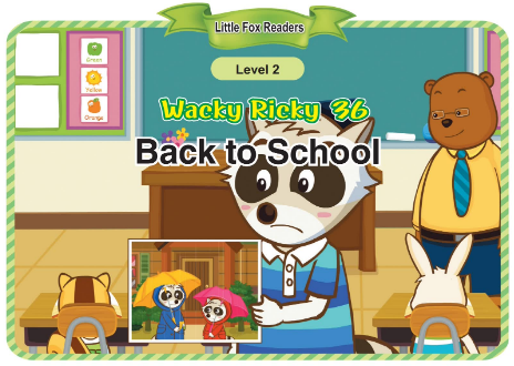 Wacky Ricky 36 Back to School音頻+視頻+電子書百度云免費下載