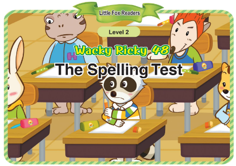 Wacky Ricky 48 The Spelling Test音頻+視頻+電子書百度云免費下載