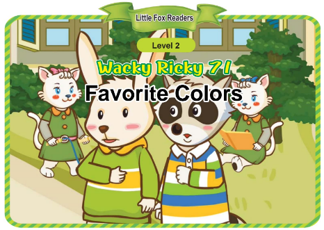 Wacky Ricky 71 Favorite Colors音頻+視頻+電子書百度云免費下載