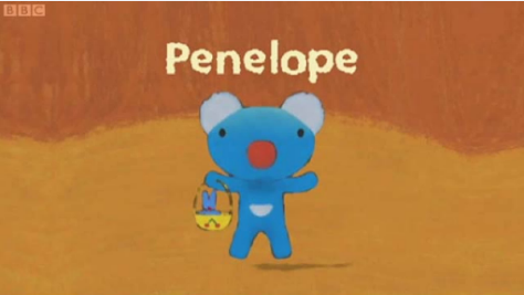 藍色小考拉Penelope Is Polite英文版動畫視頻+繪本PDF百度網盤免費下載
