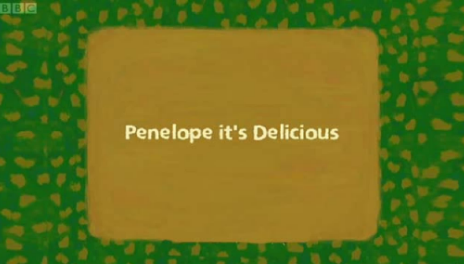 藍色小考拉Penelope Its Delicious英文版動畫視頻+繪本PDF百度網盤免費下載
