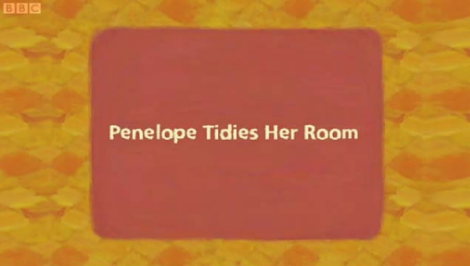 藍色小考拉Penelope Tidies Her Room英文版動畫視頻+繪本PDF百度網盤免費下載