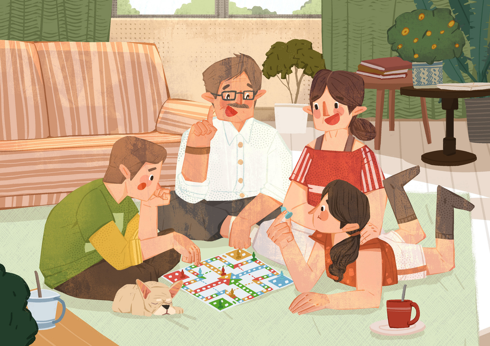 下飛行棋的作文300字