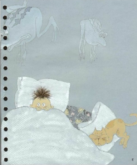 調皮鬼恐怖心繪本故事PPT百度網盤免費下載