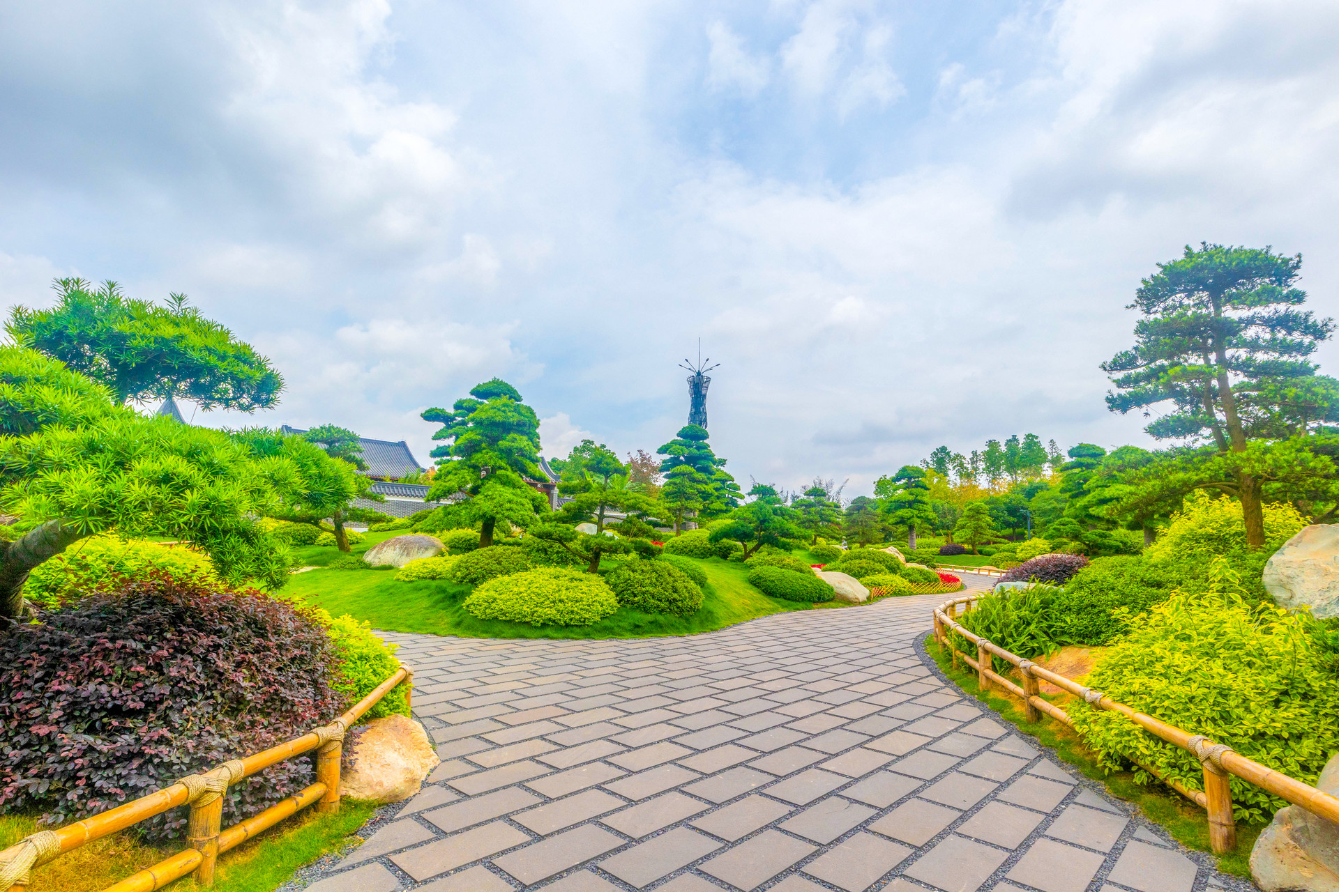 美麗的公園作文250字三年級上冊