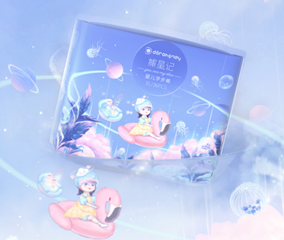 哆啦哈蕾捕星記學(xué)步褲 助力中國寶寶成長