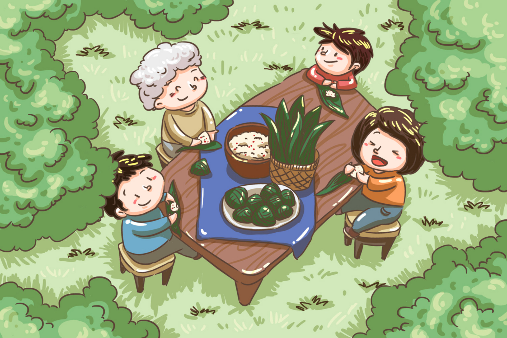 端午節吃粽子作文250字左右