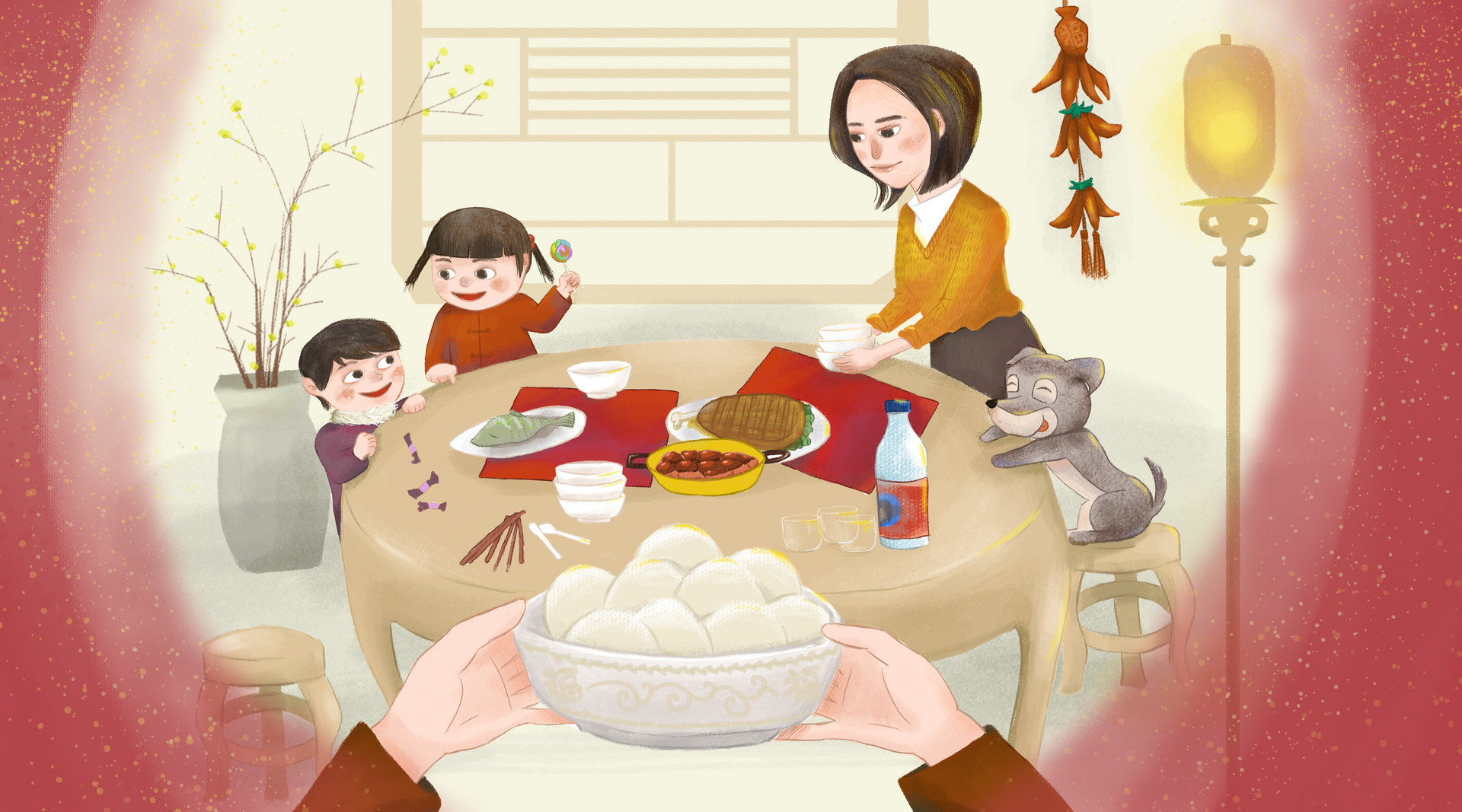 春節趣事作文200字二年級上冊