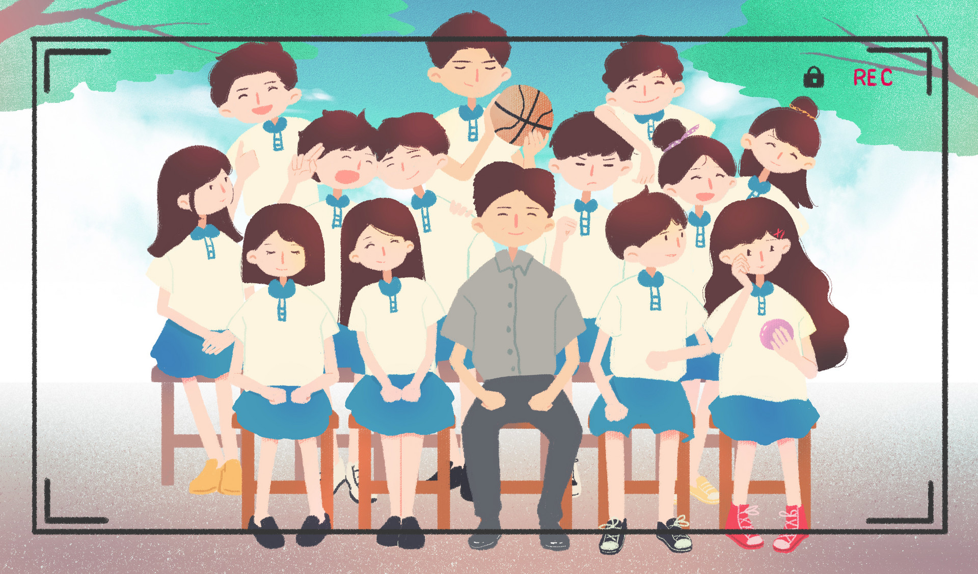 快樂的集體生活作文500字