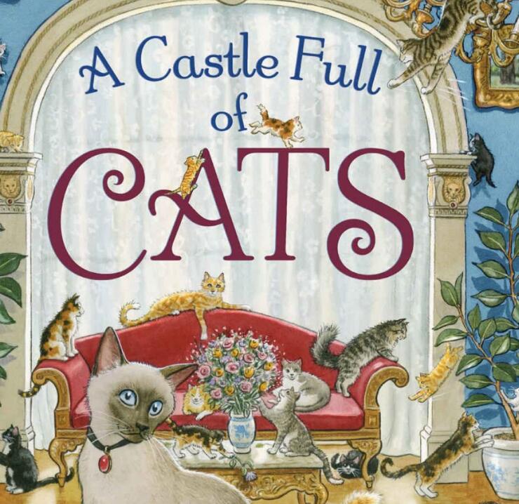 A Castle Full of Cats滿是貓的城堡英文繪本pdf資源下載