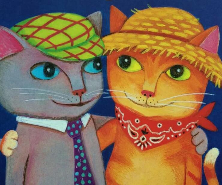 City Cats,Country Cats繪本閱讀及譯文百度網盤下載