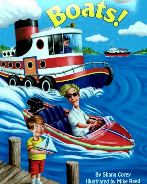 Boats蘭登繪本閱讀翻譯及pdf資源下載