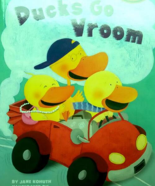 Ducks go Vroom繪本中文翻譯及pdf資源下載