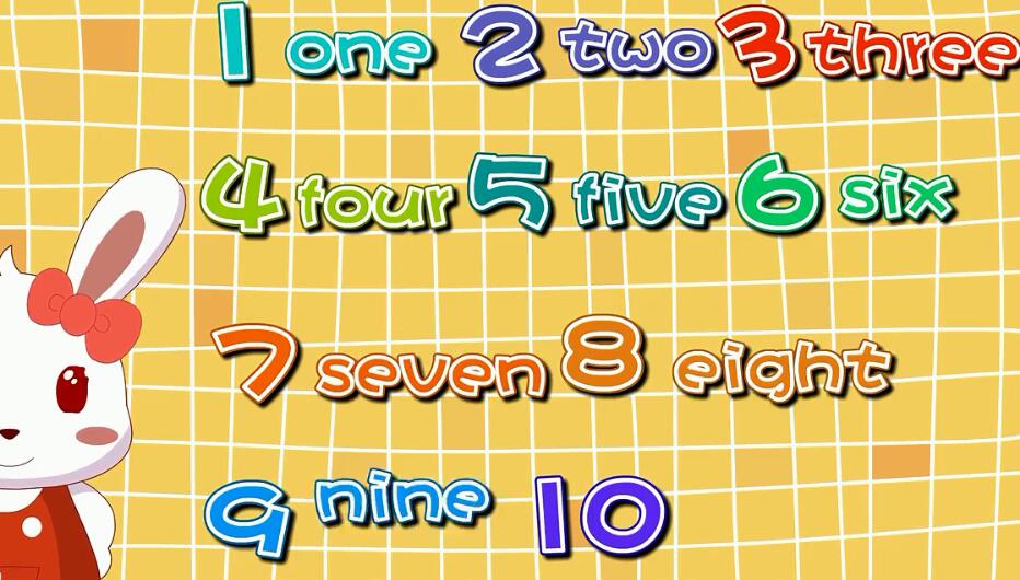 兔小貝英語寶典第22集數字1-10視頻百度網盤下載