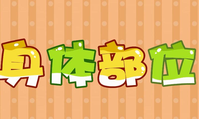 兔小貝英語寶典第4集身體部位名稱視頻百度網盤下載
