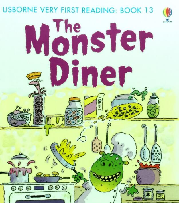 The Monster Diner繪本中文翻譯電子版資源下載