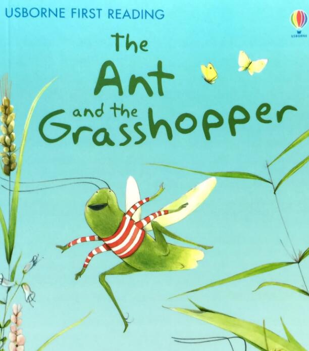 The Ant and the Grasshopper繪本翻譯及pdf資源下載