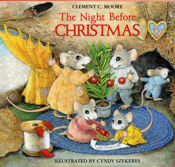 The Night Before Christmas繪本翻譯及pdf資源下載