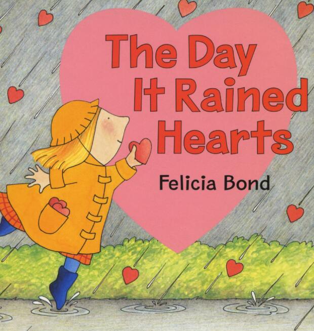 The Day It Rained Hearts繪本故事翻譯及電子版資源下載