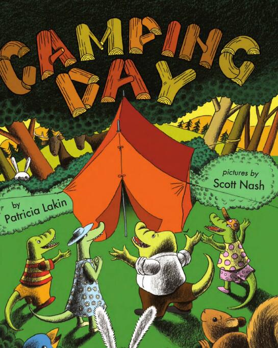 Camping Day繪本故事翻譯及電子版資源下載