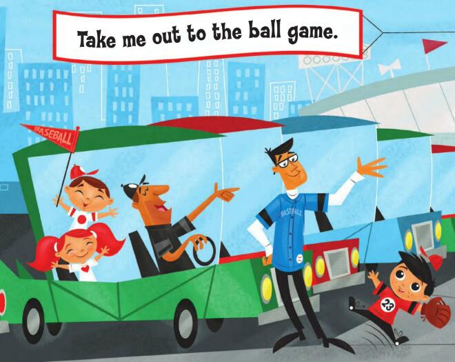 Take Me Out to the Ball Game繪本電子版資源下載