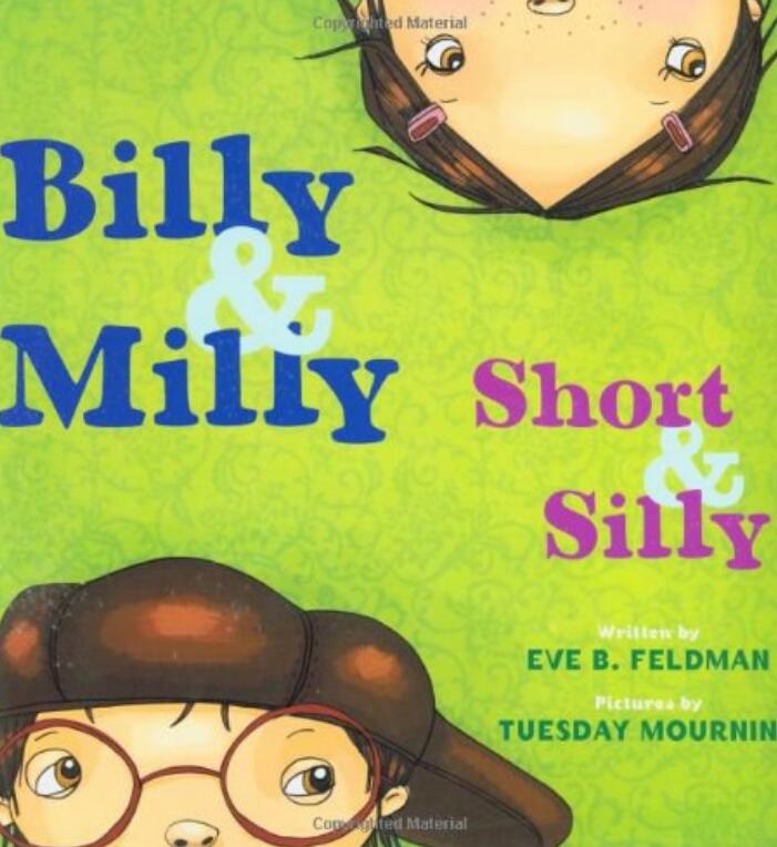 Billy and Milly,Short and Silly繪本pdf電子版下載