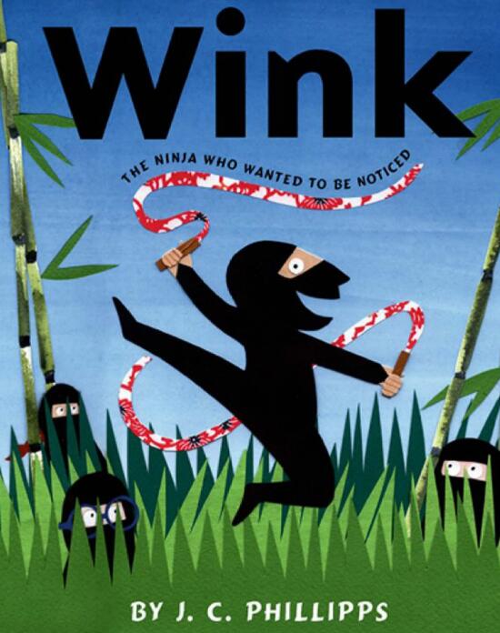 Wink! The Ninja Who Wanted to Be Noticed繪本pdf電子版下載