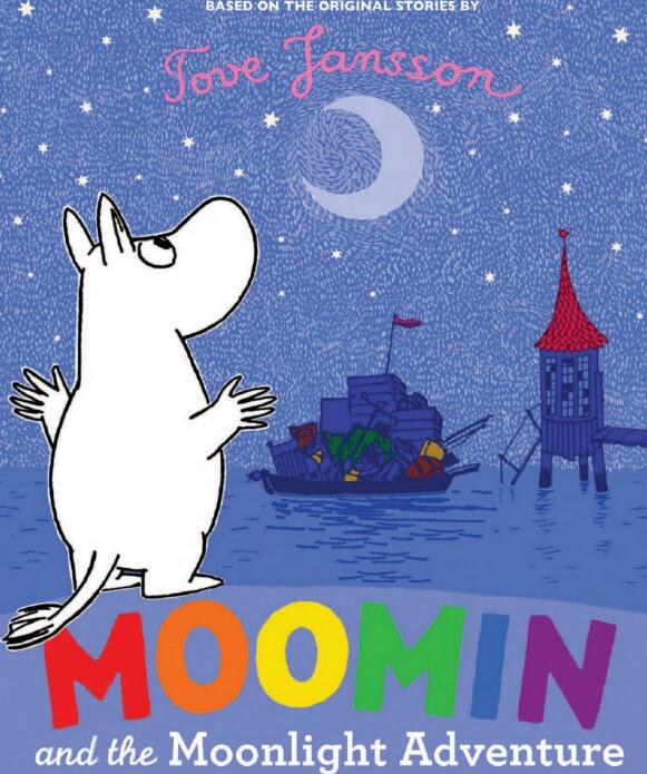 Moomin and the Moonlight Adventure英語繪本pdf電子版下載