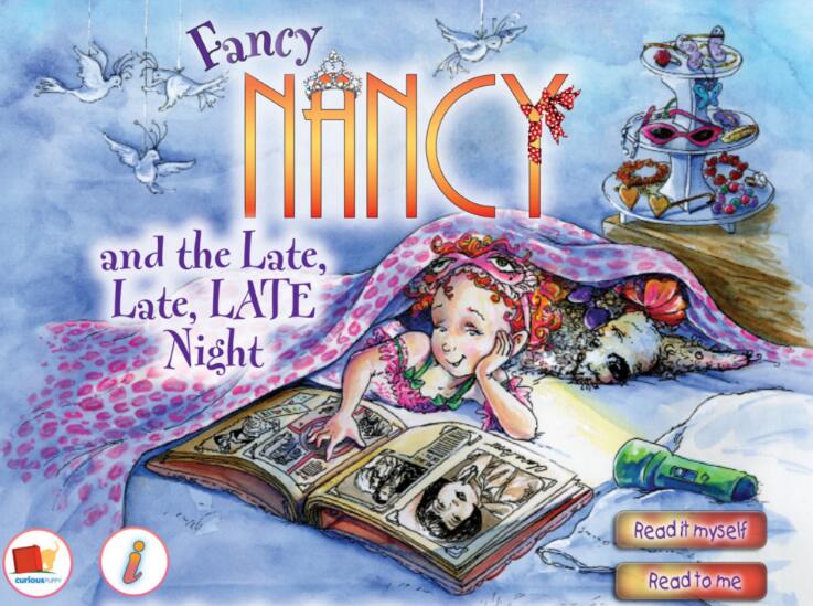 Fancy Nancy and the Late, Late, LATE Night繪本pdf電子版下載
