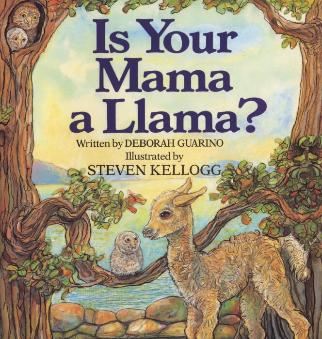 Is Your Mama A Llama英文繪本翻譯及pdf電子版下載