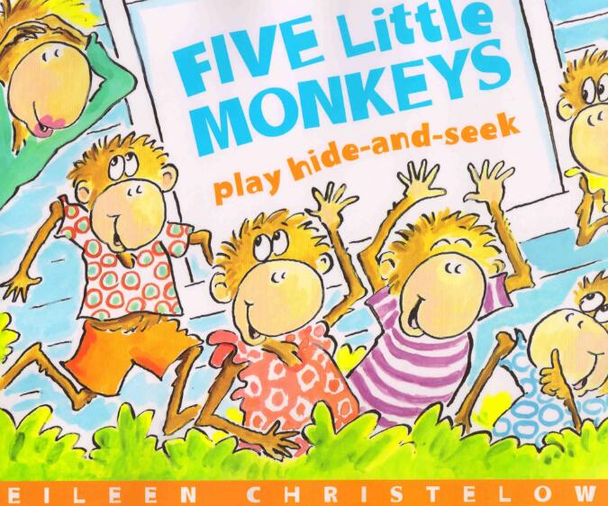 Five Little Monkeys Play Hide and Seek繪本電子版下載