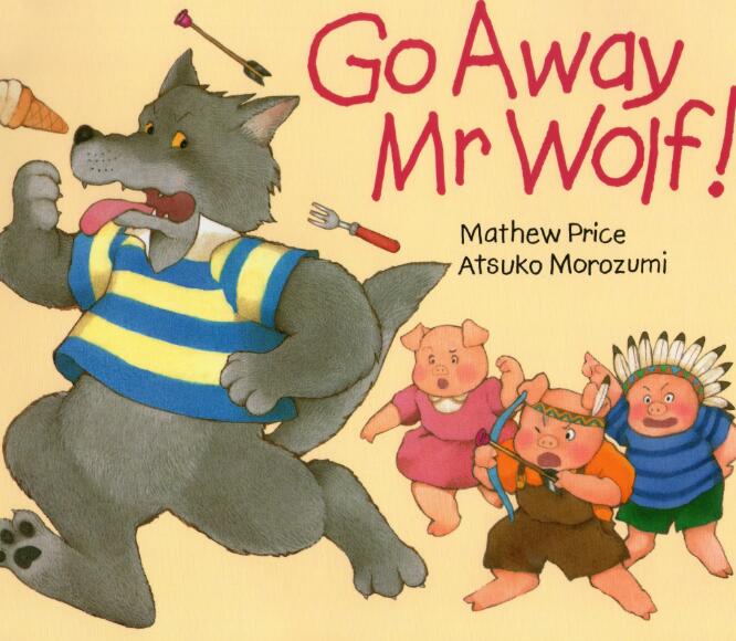 Go Away Mr Wolf繪本翻譯及pdf電子版百度網盤下載