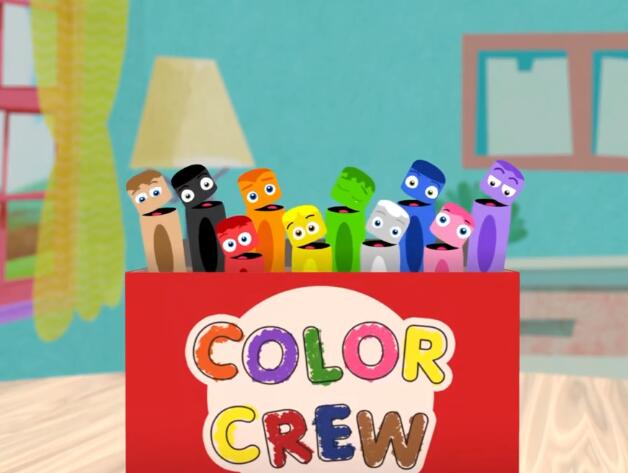 幼兒顏色認(rèn)知?jiǎng)赢嫛额伾?Color Crew》英文版第二季視頻下載