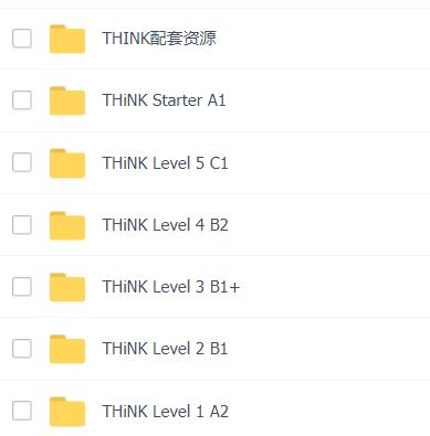 劍橋英語(yǔ)教材Cambridge Think Starter-5 全6級(jí)PDF+音頻+視頻下載