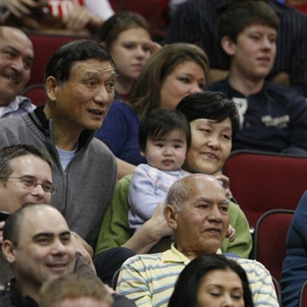 姚明的寶貝女兒首度曝光